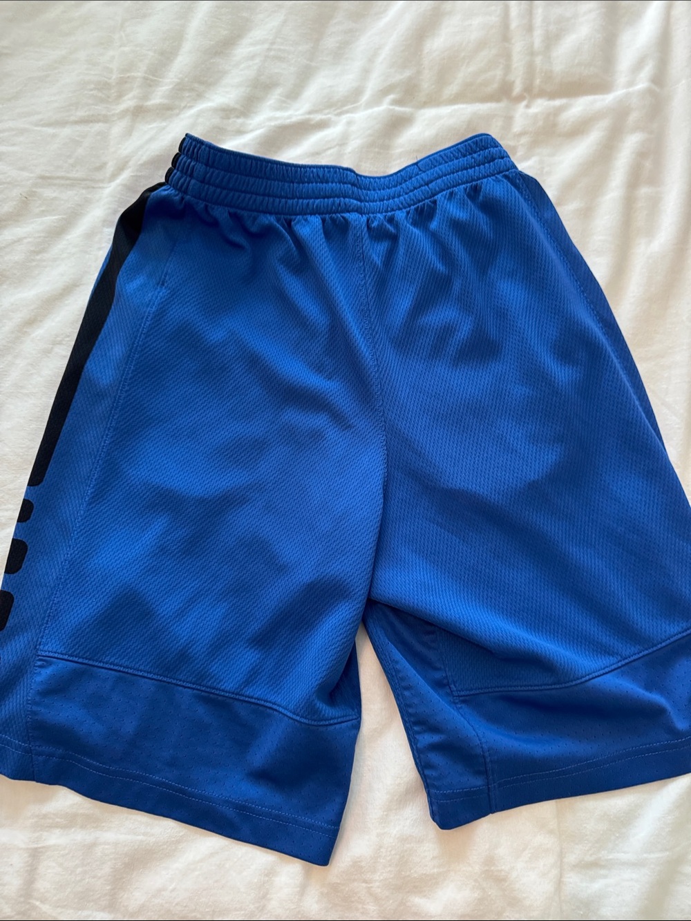 BUNDLE- Nike Dry-Fit Elite Youth XL Shorts  - White, Blue, Gray, Red, Black - Picture 3 of 12